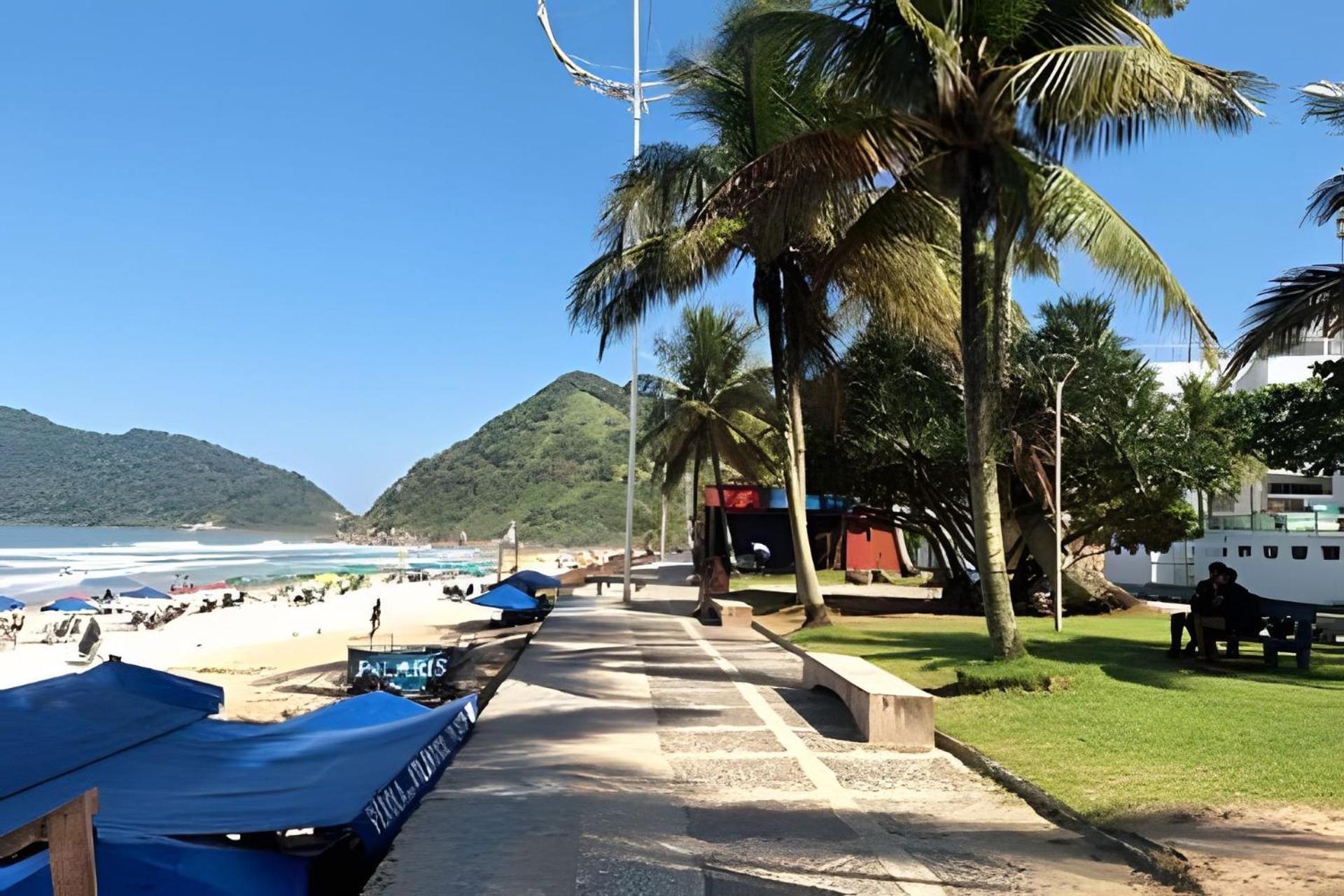 25C - Pe Na Areia Da Praia Do Tombo + Roupas De Cama + Vivo Fibra Guarujá Exterior foto